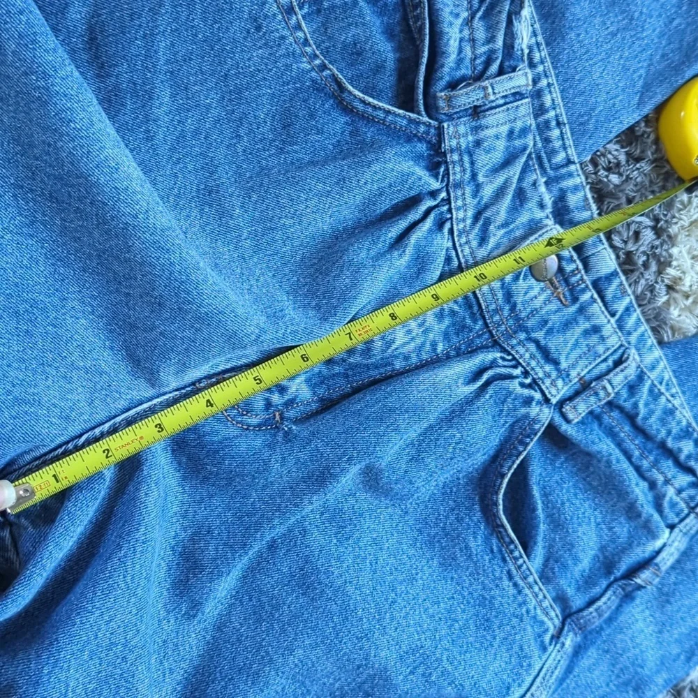 Unionbay Retro 80s 90s Paper Bag Jean High Rise Vintage Denim Size 9 - Picture 7 of 8